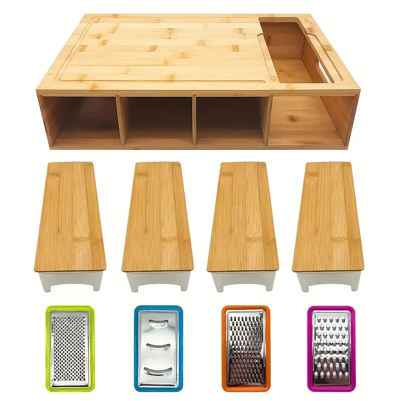 Bamboo Cutting Board Set