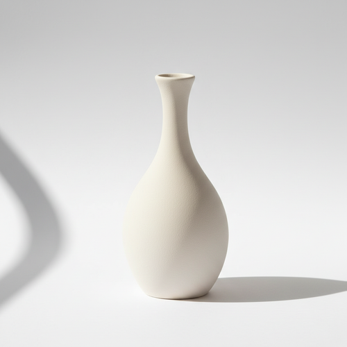 Minimalist ceramic vase